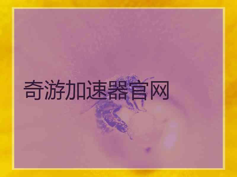 奇游加速器官网 奇游加速器官网