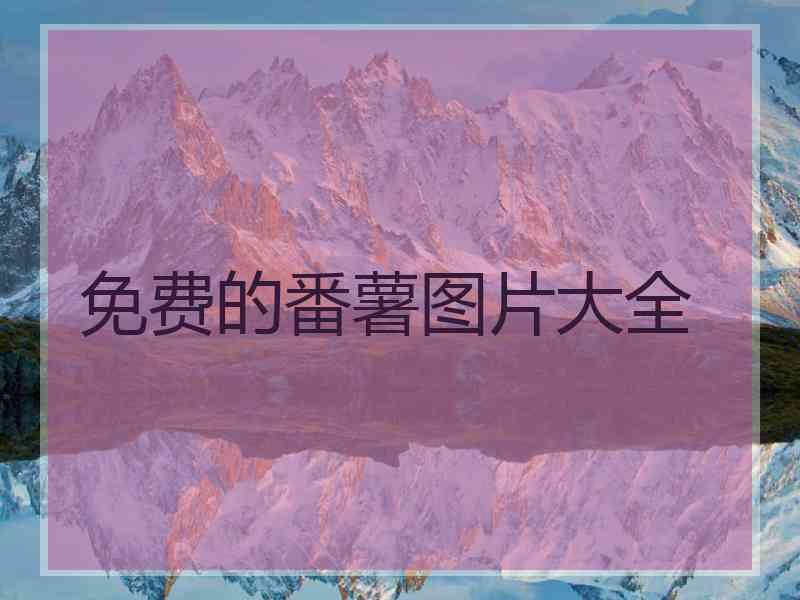 免费的番薯图片大全 免费的番薯图片大全