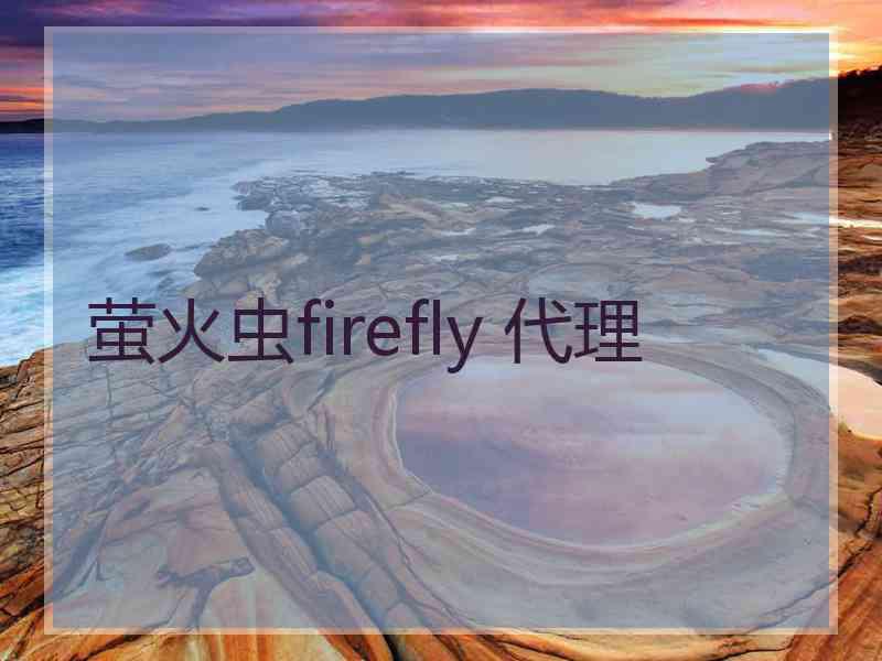 萤火虫firefly 代理
