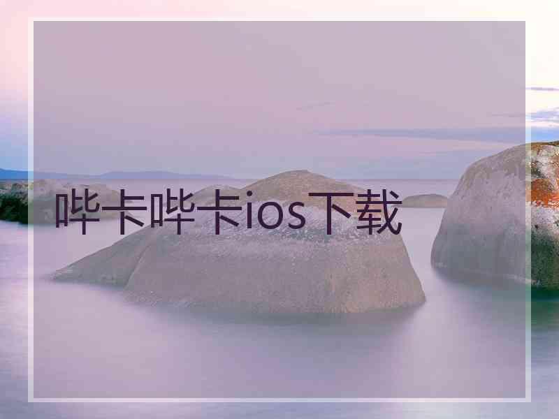 哔卡哔卡ios下载