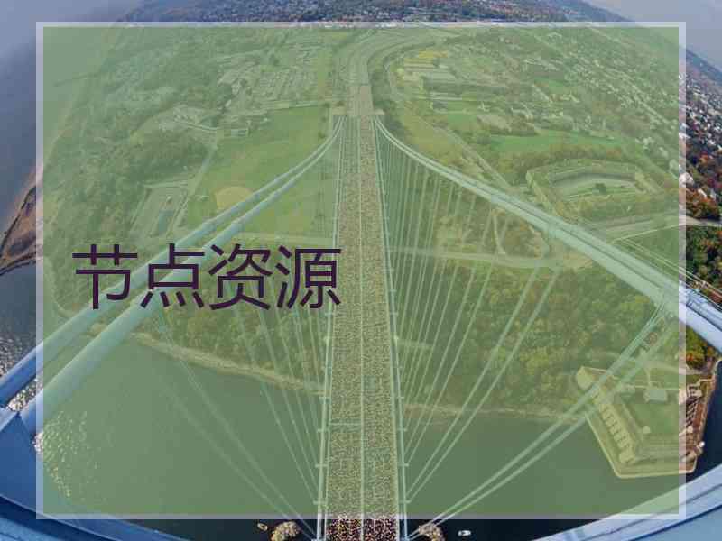 节点资源