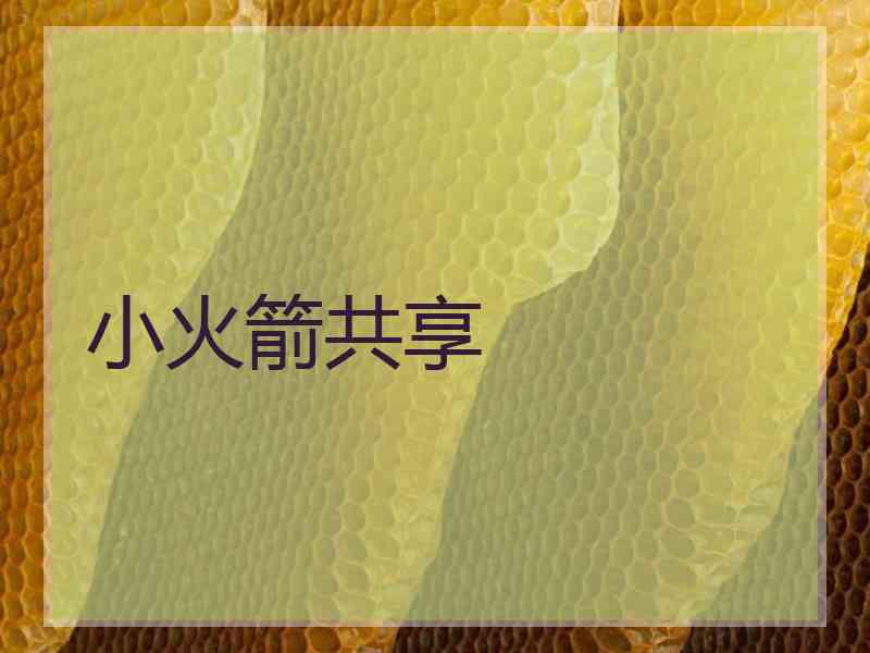 小火箭共享
