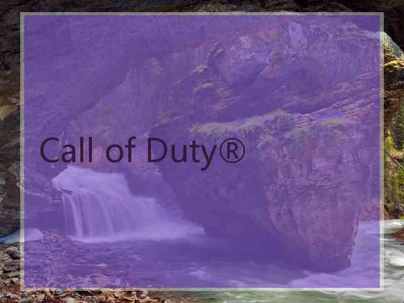 Call of Duty®