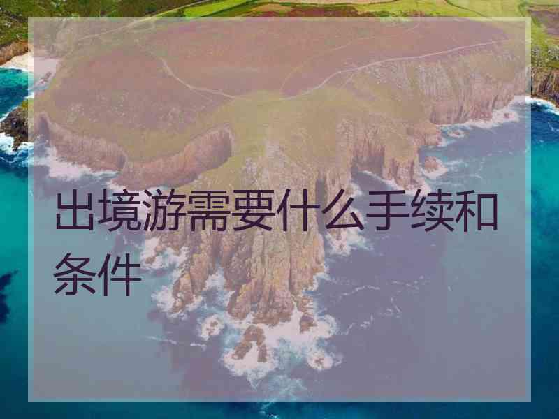 出境游需要什么手续和条件