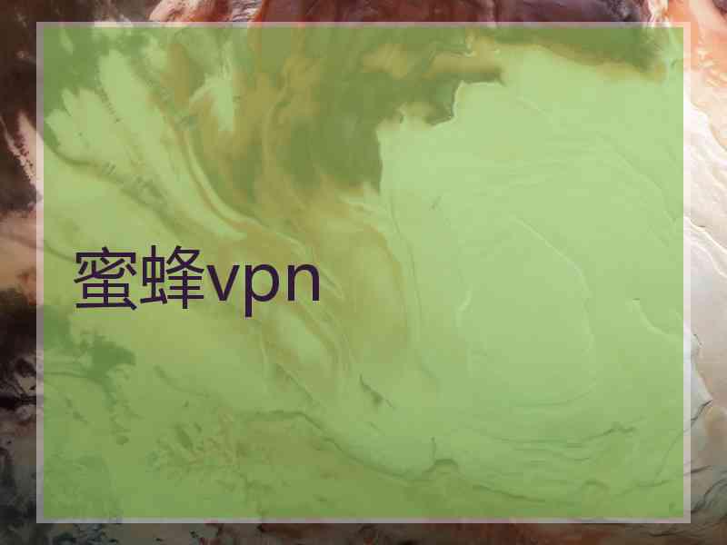 蜜蜂vpn