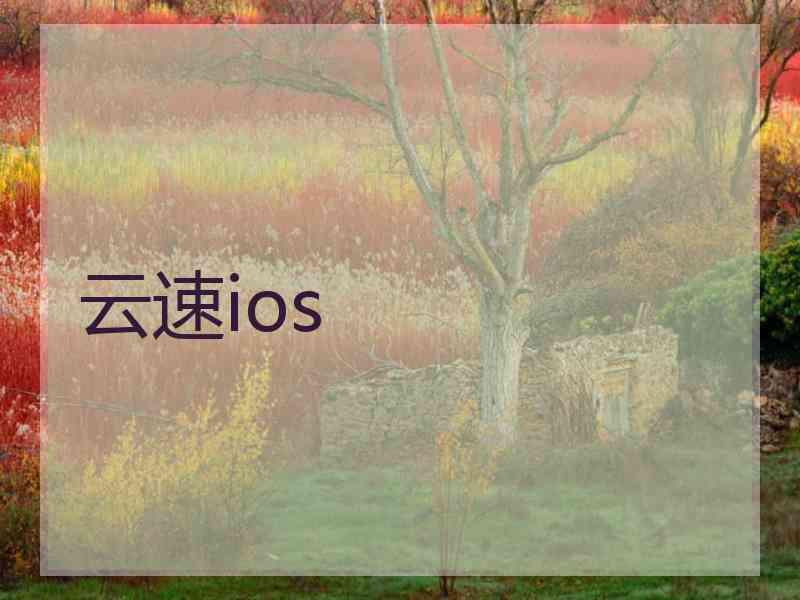 云速ios