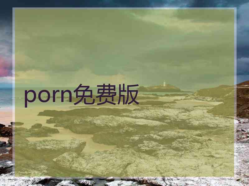 porn免费版