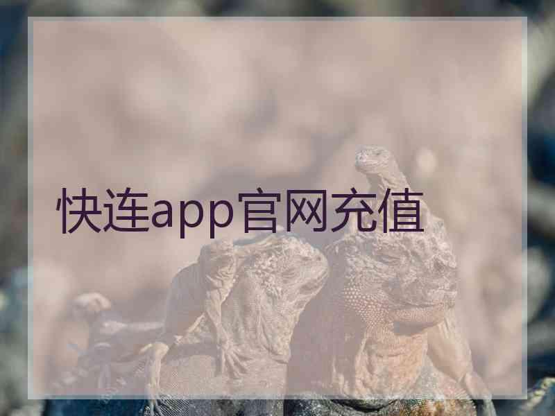 快连app官网充值