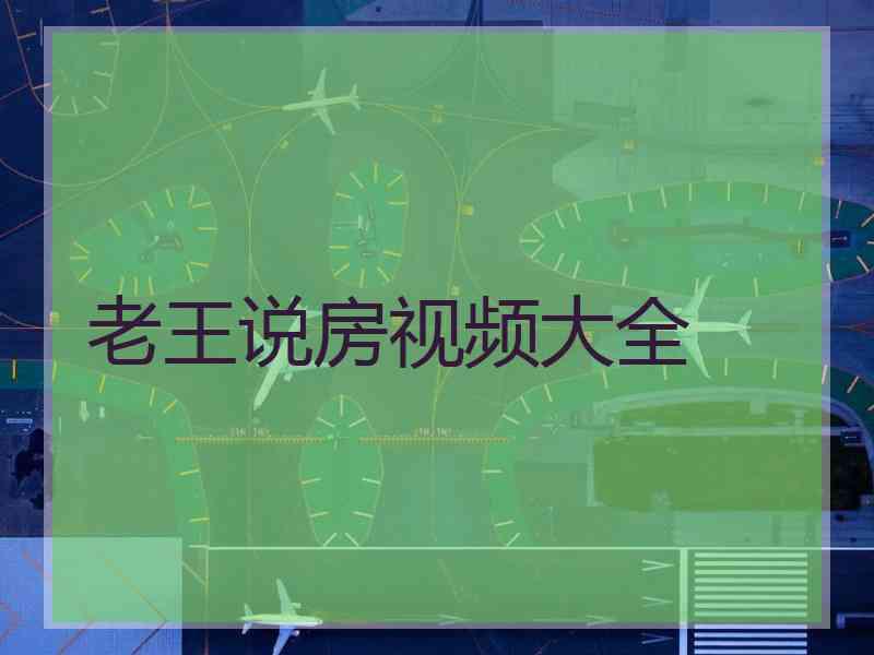老王说房视频大全