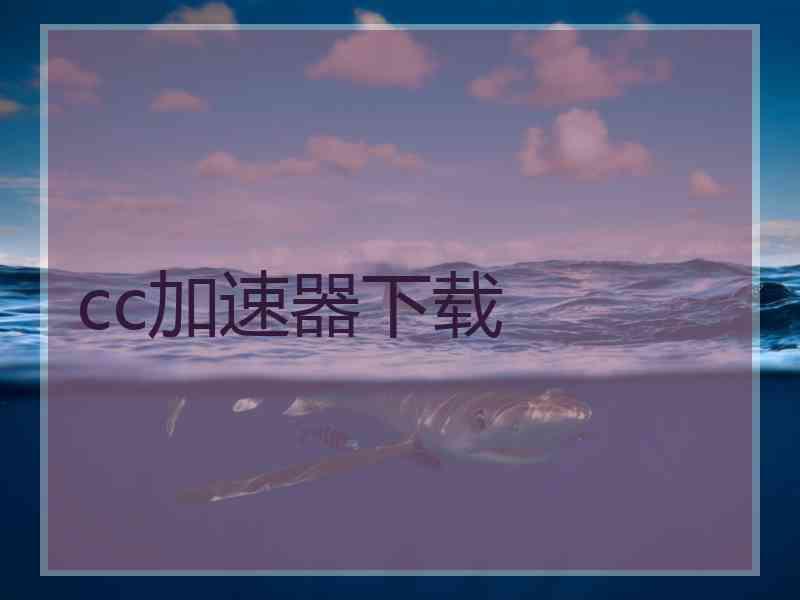 cc加速器下载