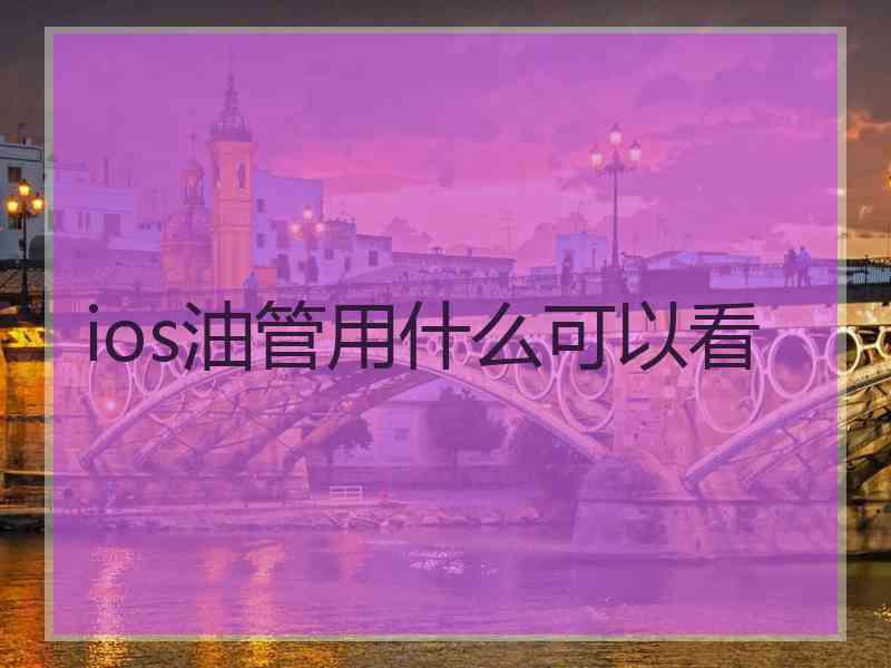ios油管用什么可以看