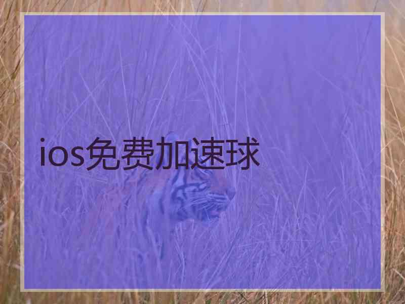 ios免费加速球