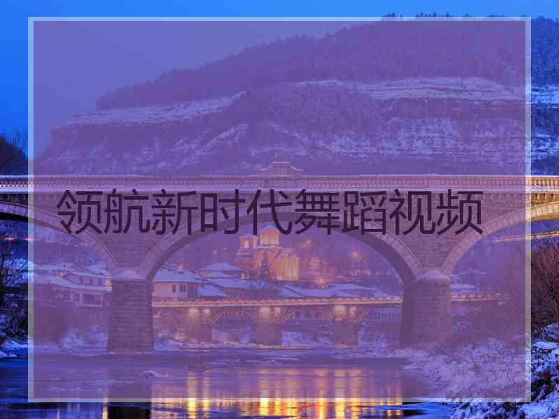 领航新时代舞蹈视频
