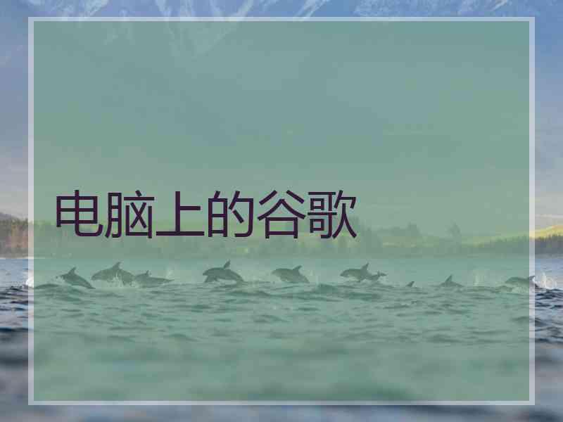 电脑上的谷歌