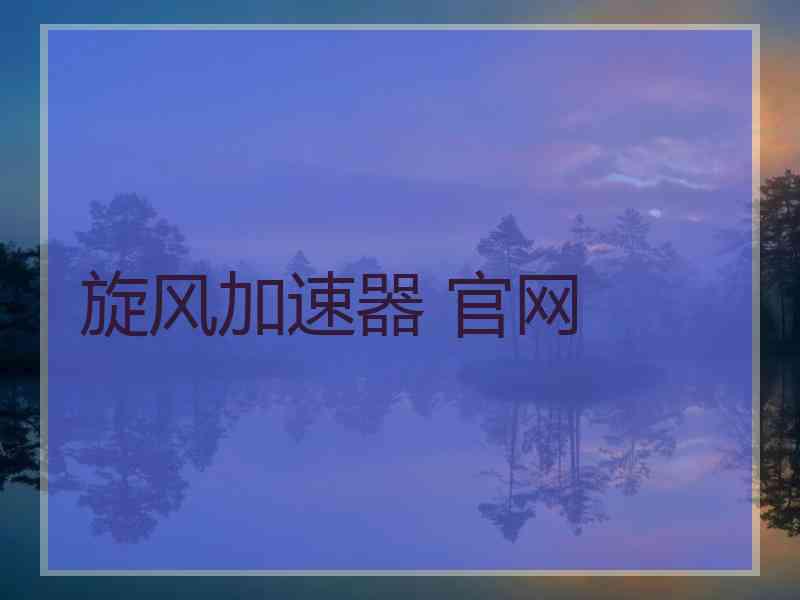 旋风加速器 官网
