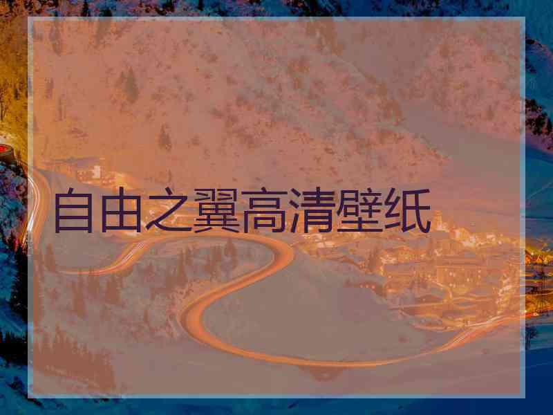 自由之翼高清壁纸
