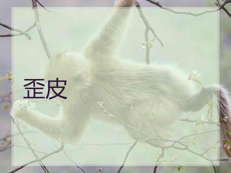 歪皮