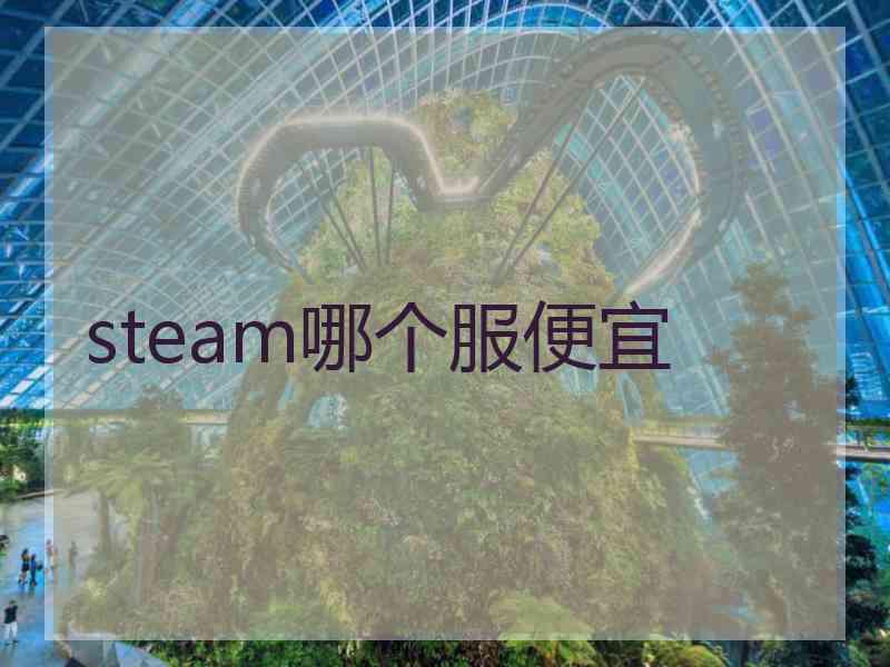steam哪个服便宜